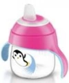 Avent Yeni Penguen Damlatmaz Bardak - 6m+ 200 Ml - Pembe