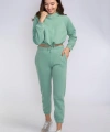 Bel Lastikli Şardonlu İkili Takım-MİNT YEŞİLİ