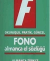 Fono Almanca El Sözlüğü; Okunuşlu, Pratik, Güncel