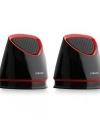 MİKADO MD-158 2.0 SİYAH/KIRMIZI USB SPEAKER