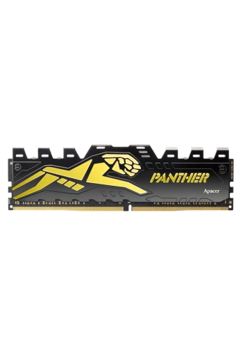 Apacer Panther Black-Gold 16GB (2x8GB) 3200Mhz CL16 DDR4 Gaming Ram (AH4U16G32C28Y7GAA-2)