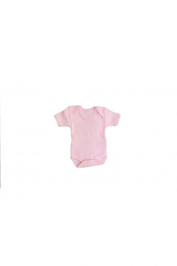 Sema Bebe Yarım Kol Badi (Body) - Pembe