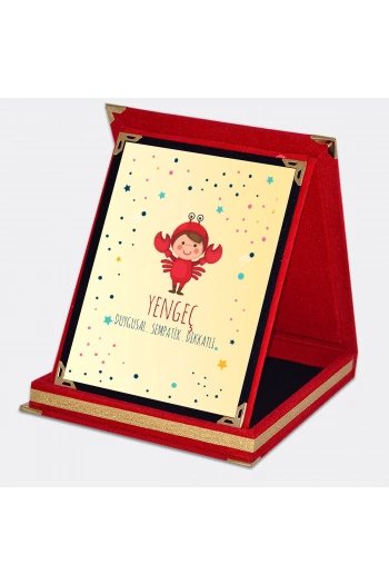 Yengeç  Burcuna Özel Karakter Özellikleri Plaket