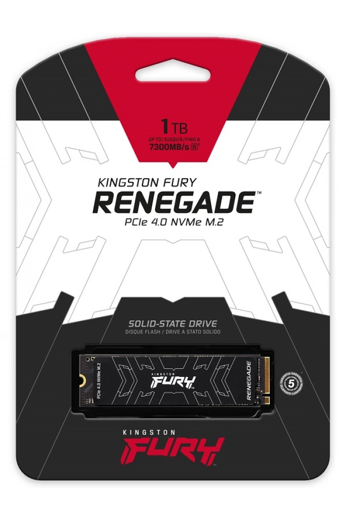 1TB KINGSTON FURY Renegade M.2 NVMe PCIe 4.0 SFYRS/1000G 6000/7300MB/s