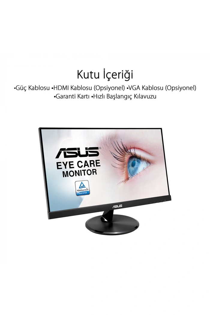 21.5 ASUS VP229HE FHD IPS 75HZ 5MS HDMI VGA