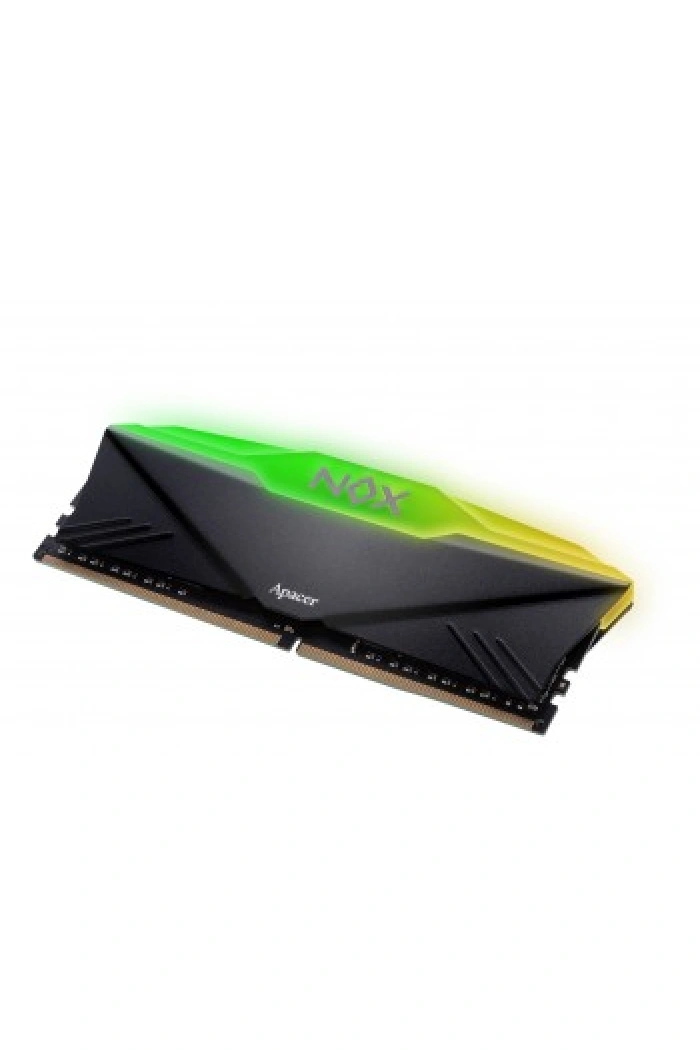 Apacer NOX RGB AURA Black 8GB (1x8GB) 3200Mhz CL16 DDR4 Gaming Ram (AH4U08G32C28YNBAA-1)