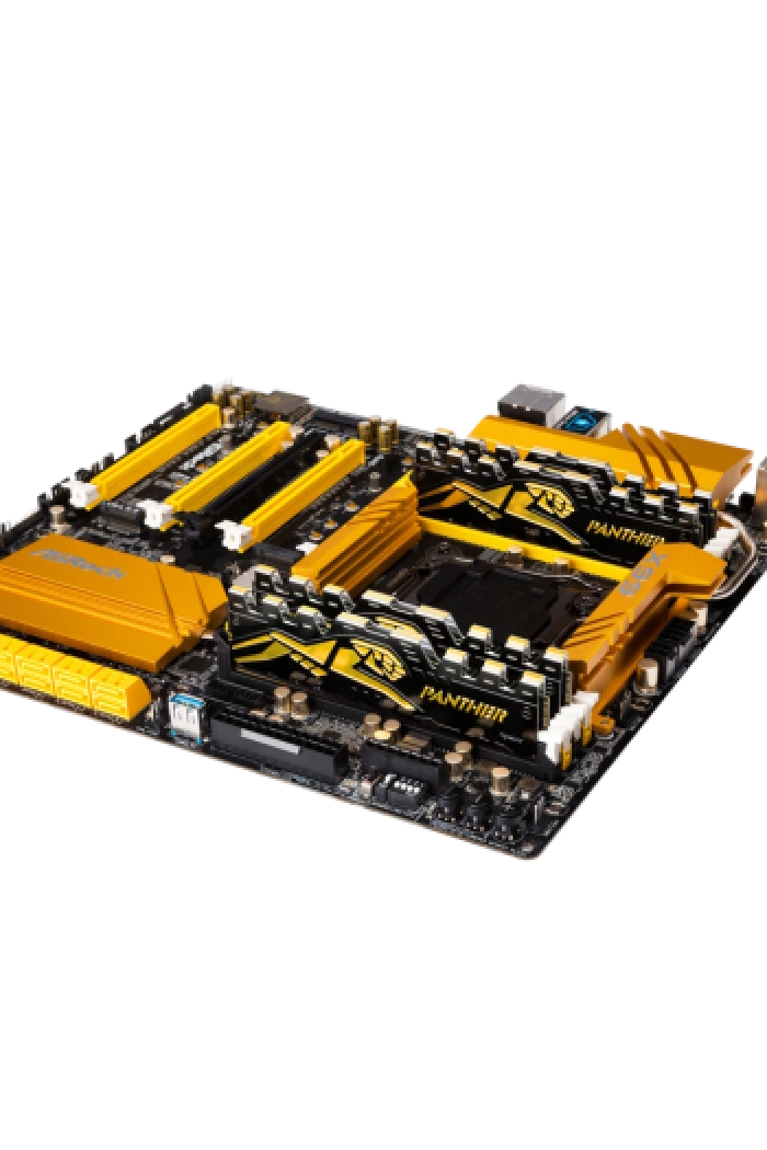 Apacer Panther Black-Gold 16GB (2x8GB) 3200Mhz CL16 DDR4 Gaming Ram (AH4U16G32C28Y7GAA-2)