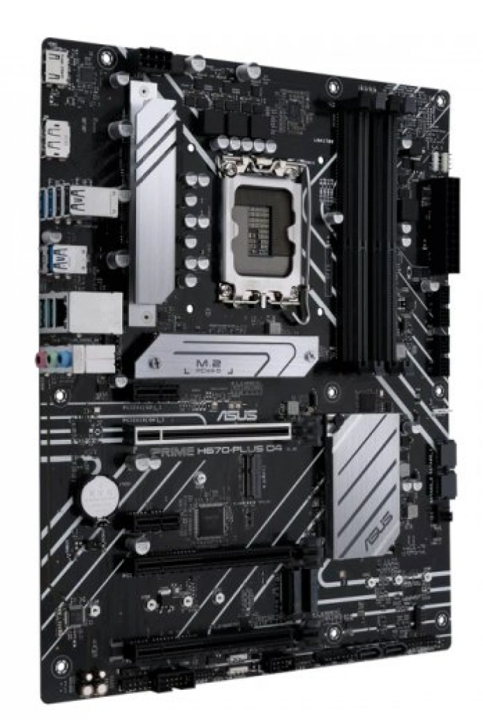 ASUS PRIME H670-PLUS D4 DDR4 5000(OC) HDMI DP M.2 ATX 1700p
