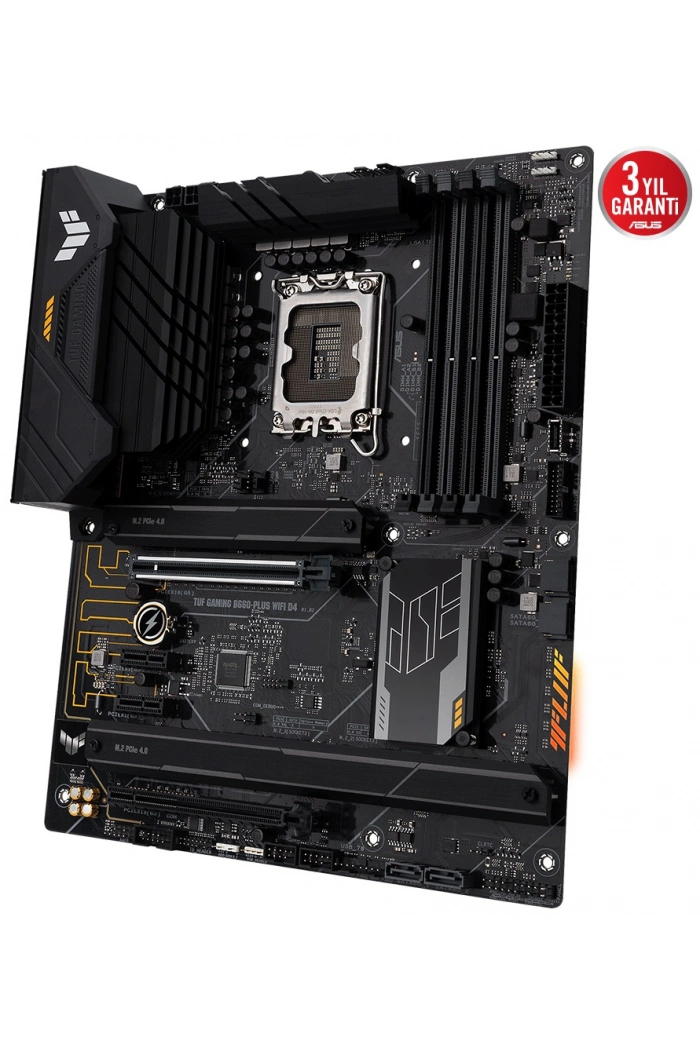 ASUS TUF GAMING B660-PLUS WIFI D4 DDR4 5333(OC) HDMI DP ATX 1700p