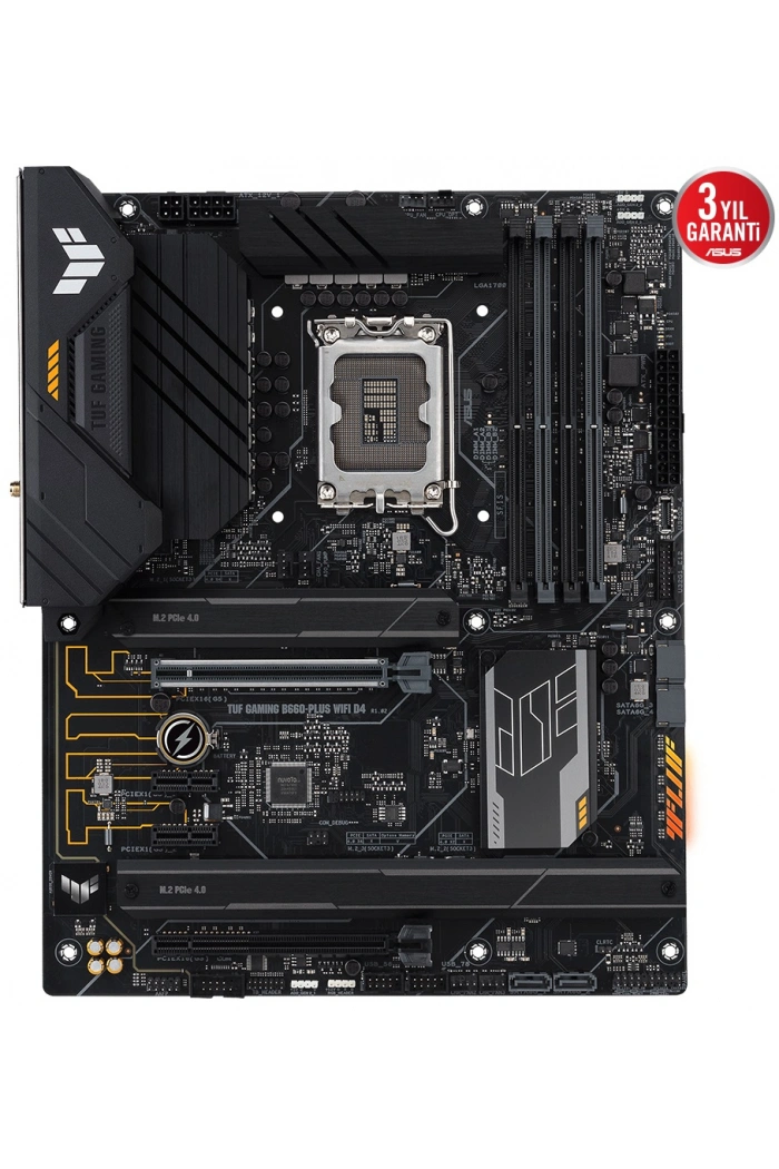 ASUS TUF GAMING B660-PLUS WIFI D4 DDR4 5333(OC) HDMI DP ATX 1700p