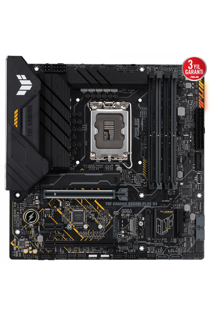 ASUS TUF GAMING B660M-PLUS D4 DDR4 5333Mhz (OC) HDMI DP 1700p