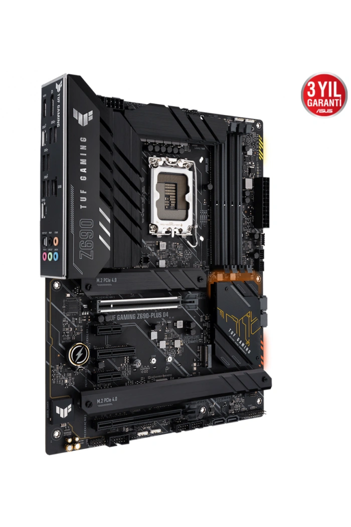 ASUS TUF GAMING Z690-PLUS D4 5333Mhz(OC) DDR4 HDMI DP M.2 ATX 1700p