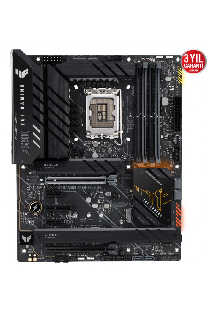 ASUS TUF GAMING Z690-PLUS D4 5333Mhz(OC) DDR4 HDMI DP M.2 ATX 1700p