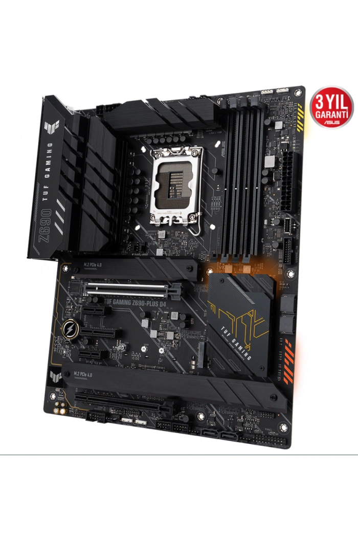 ASUS TUF GAMING Z690-PLUS D4 5333Mhz(OC) DDR4 HDMI DP M.2 ATX 1700p
