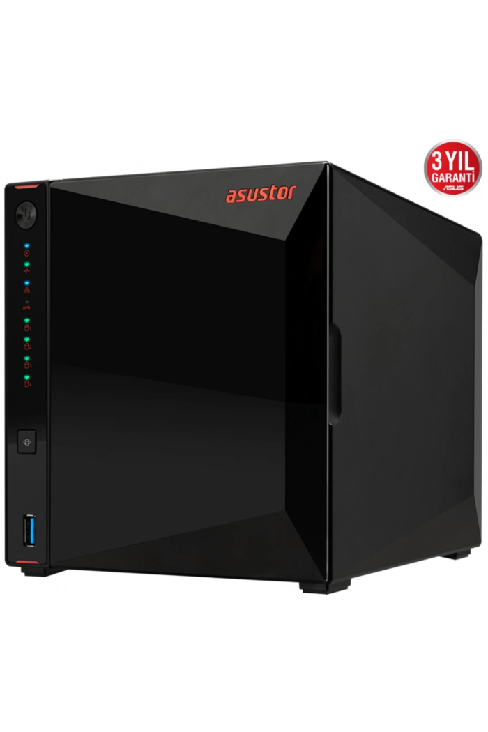 ASUSTOR AS5304T 4 SLOT 4GB DDR4 3.5 NAS DEPOLAMA ÜNİTESİ