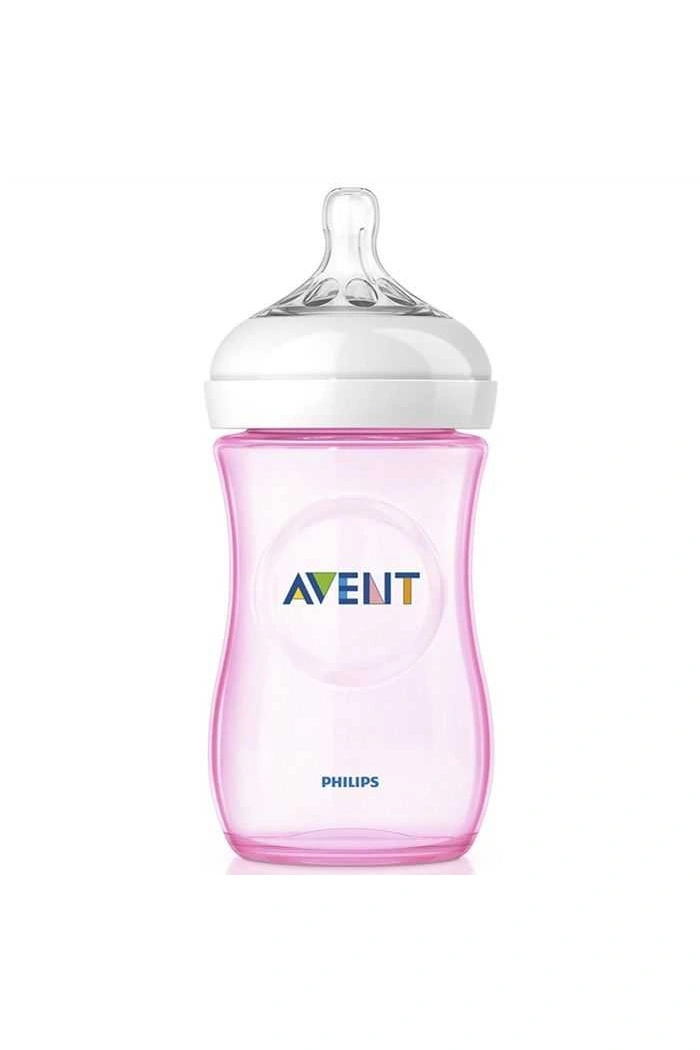 Avent Natural PP Biberon 260 ml - Pembe 8710103875970