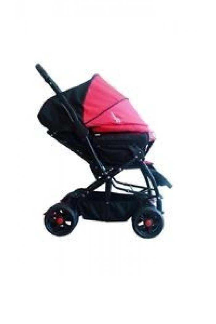 Comfymax Çift Yönlü Bebek Arabası - Kırmızı