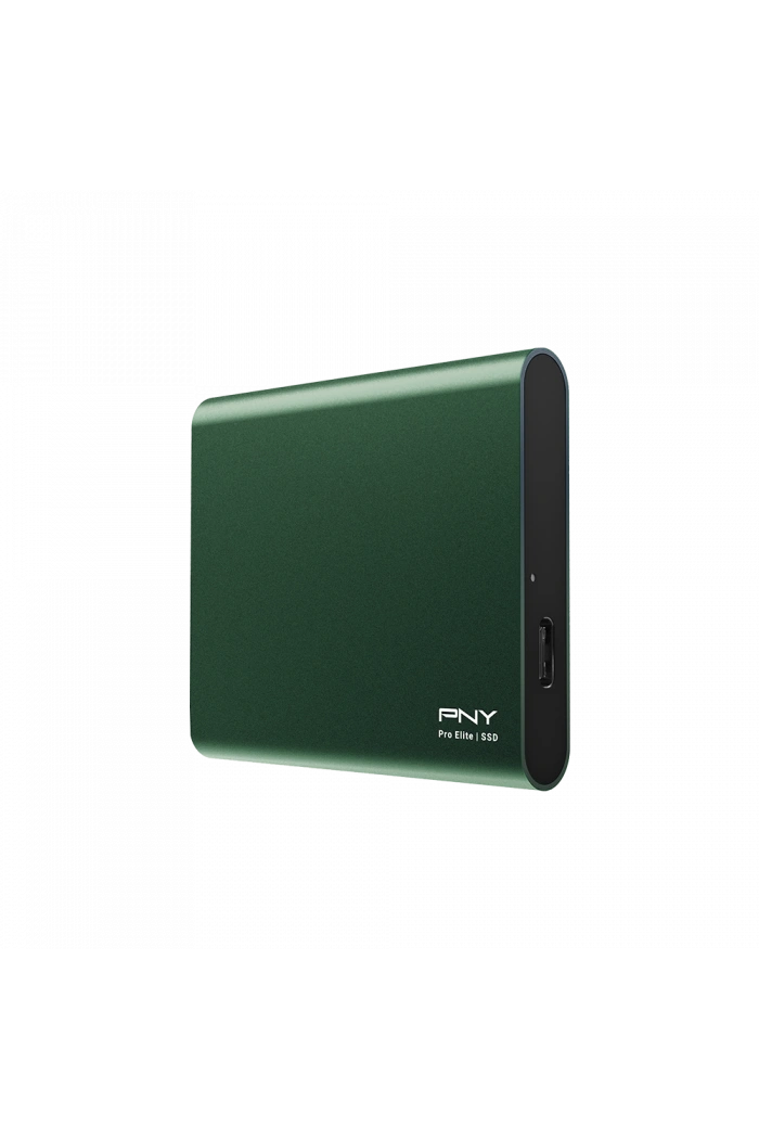 PNY Pro Elite Yeşil 250 GB 880/900MB/s USB 3.2 Gen 2 Type-C Taşınabilir SSD (PSD0CS2060GN-250-RB)