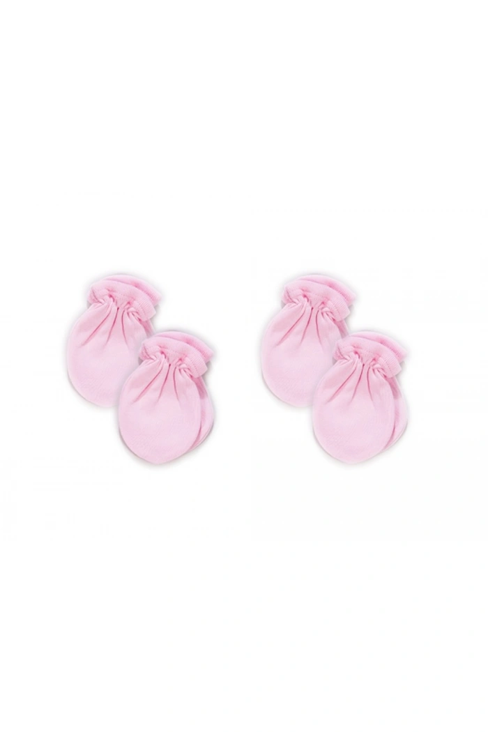 Sema Bebe Yenidoğan 4 lü Eldiven -Pembe