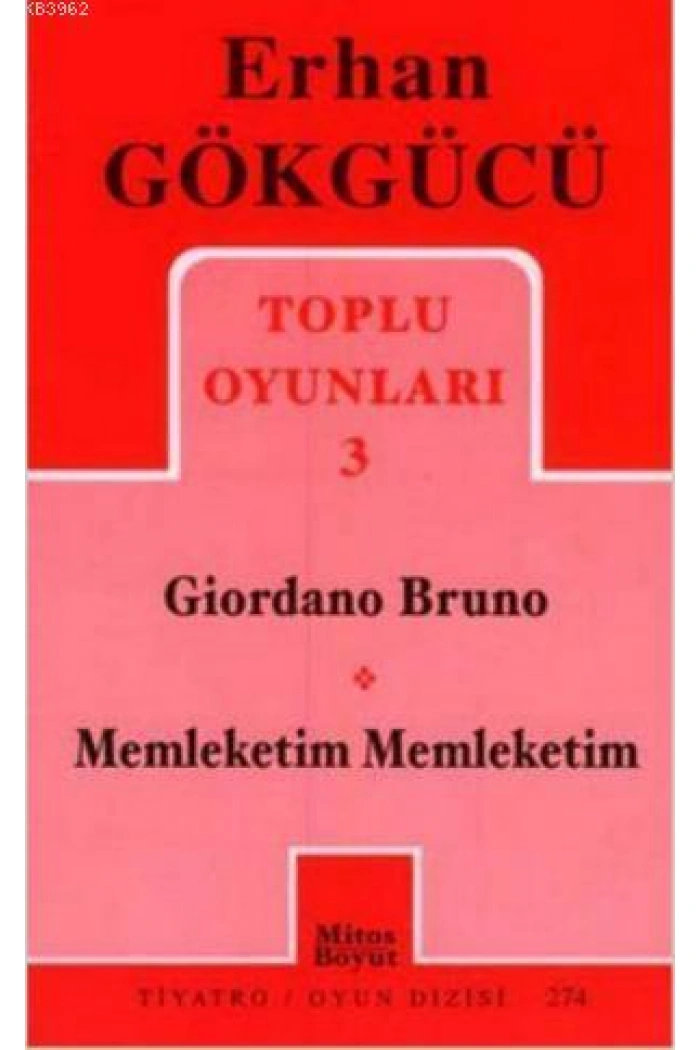Toplu Oyunları 3; Giordano Bruno - Memleketim Memleketim