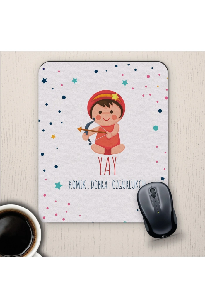 Yay Burçlarına Özel Sevimli Mouse Pad