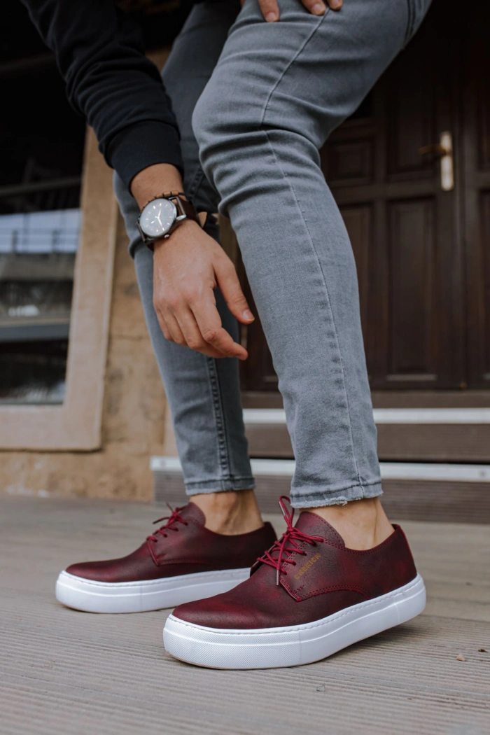 CH005 BT Erkek Ayakkabı BORDO