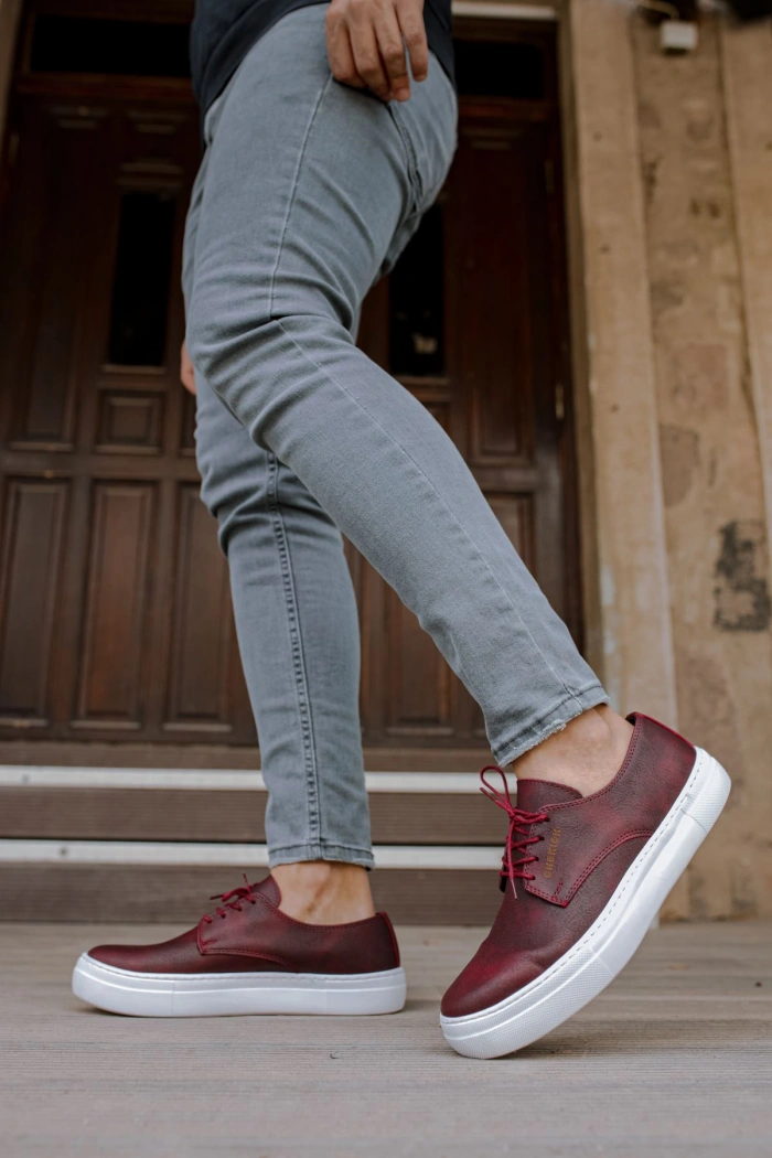 CH005 BT Erkek Ayakkabı BORDO