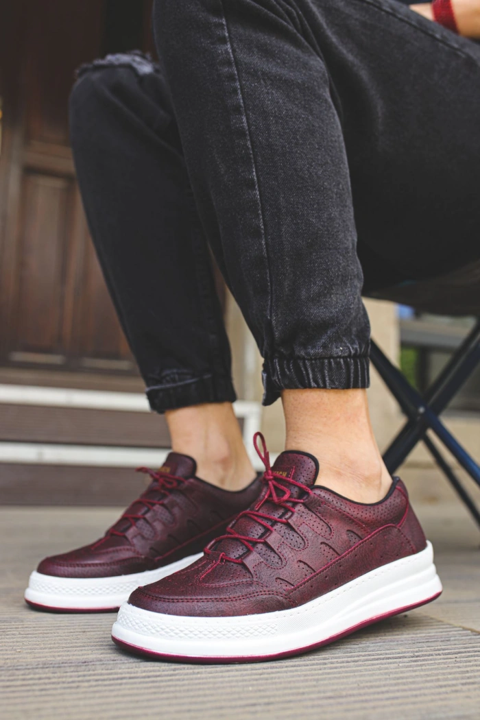 CH040 BT Erkek Ayakkabı BORDO