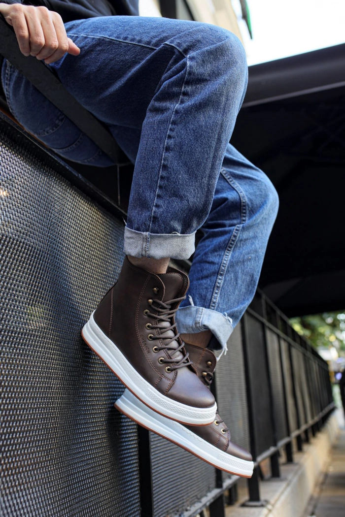 CH055 BT Erkek Bot KAHVE