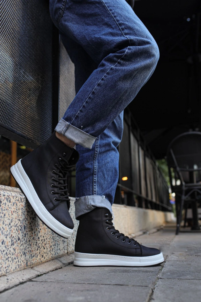 CH055 BT Erkek Bot SIYAH