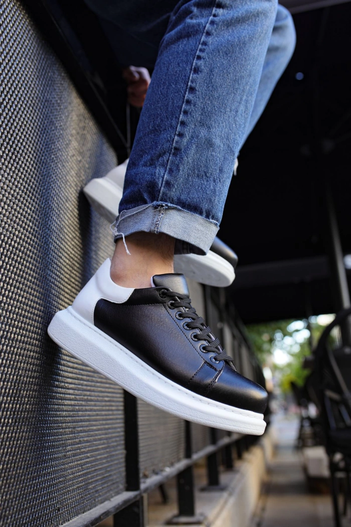 CH256 BT  Erkek Ayakkabı SİYAH/BEYAZ