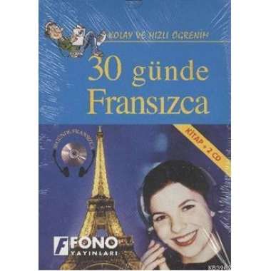 30 Günde Fransızca; Kitap+3 Cd