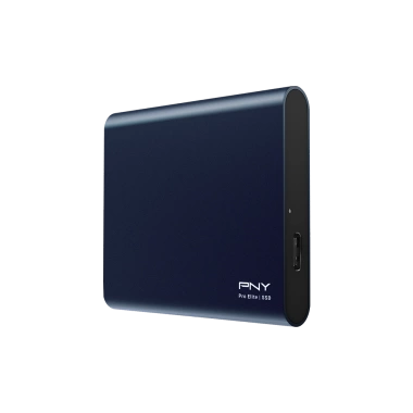 PNY Pro Elite Mavi 250 GB 880/900MB/s USB 3.2 Gen 2 Type-C Taşınabilir SSD (PSD0CS2060NB-250-RB)
