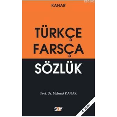 Türkçe-Farsça Sözlük (Küçük Boy)