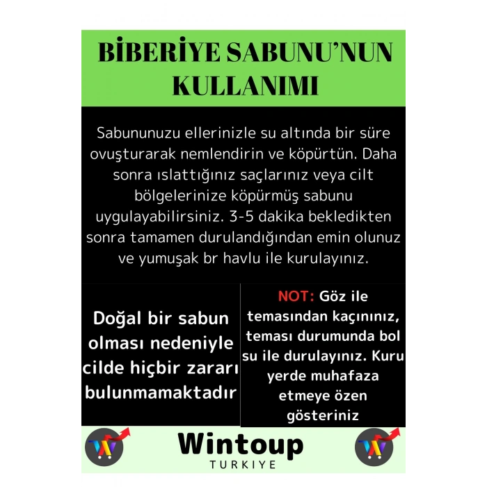 %100 Organik Bitkisel Özel Üretim Saç Dostu El Yüz Cilt Vücut Doğal Biberiye Sabunu 3 Adet