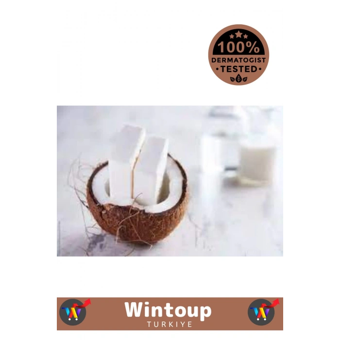 %100 Organik Özel Üretim Bitkisel Güzel Kokulu El Yüz Cilt Vücut Hindistan Cevizi Sabunu 3 Adet