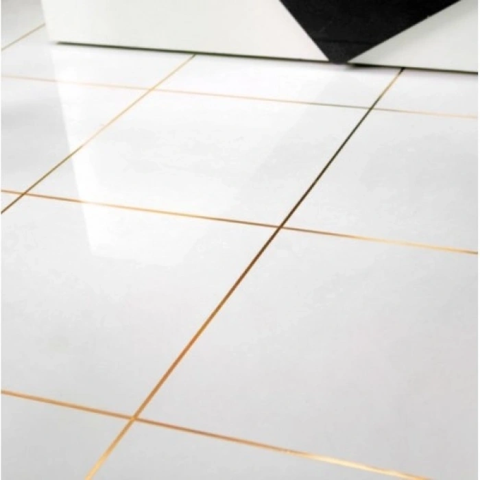 #Bant Dekoratif Yapışkanlı Duvar Karo Zemin Derz 05 Cm X 50 Metre Gold Fayans Arası Şerit Bant