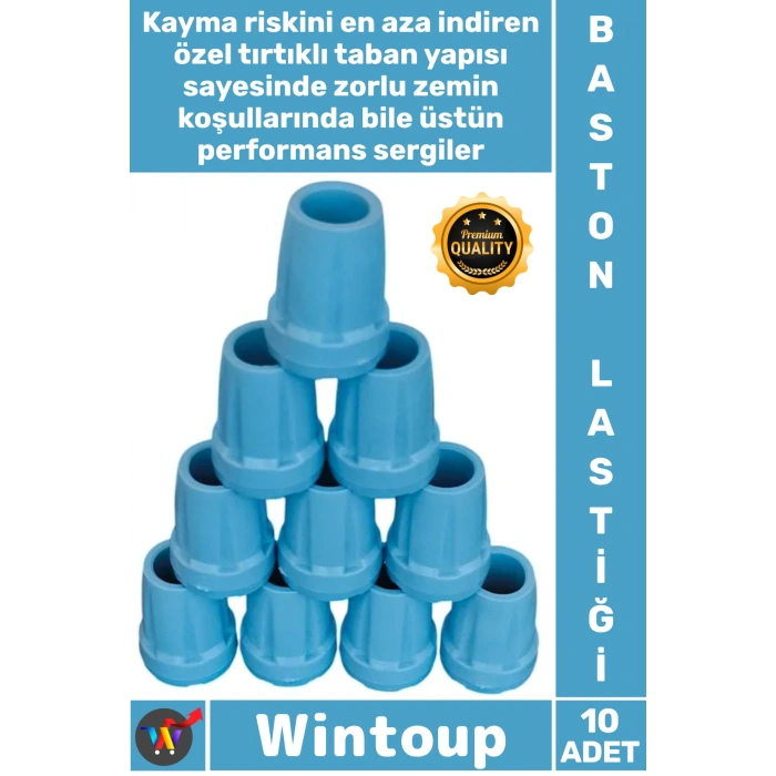 #Baston Kaymaz Kauçuk Yedek Uç Dayanıklı Yürüme Yardımcısı Aparatı Ortopedik 10 Adet Baston Lastiği