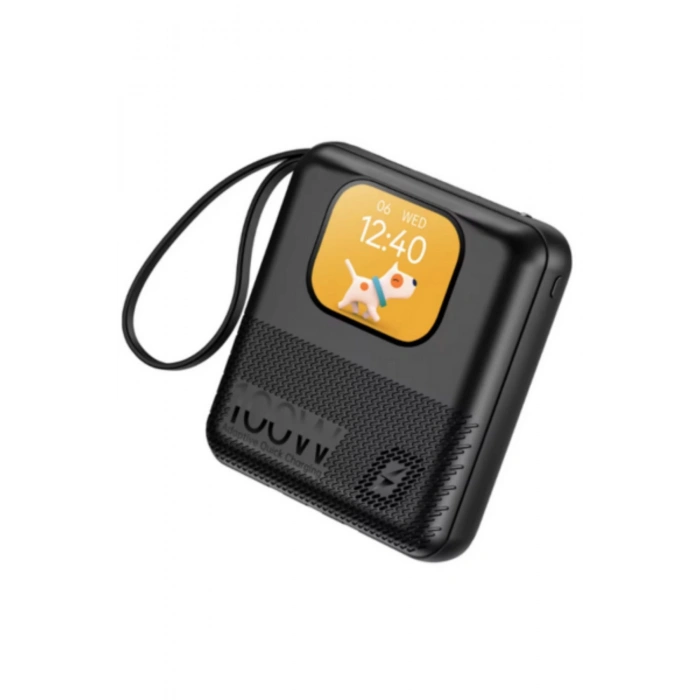 10000 mAh 100 Watt Mini Portable Powerbank Bt Call/Music/Audio Recording/Fast Charging 2024 New