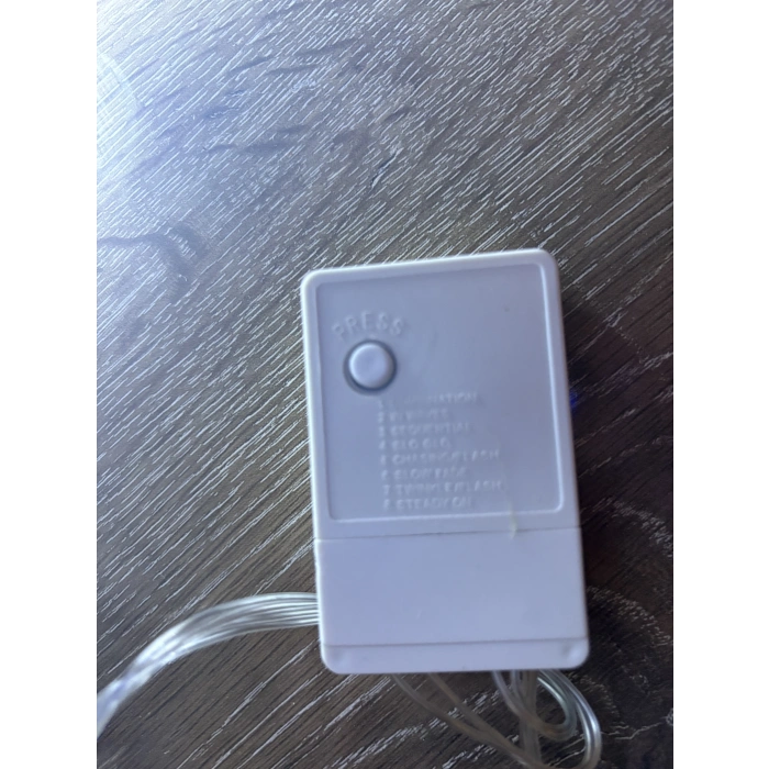 2*2 Perde Led 192 Led Beyaz Işık 8 Fonksiyonlu MZ-14-5