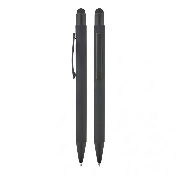 309 - Metal Touch Pen Kalem - Siyah