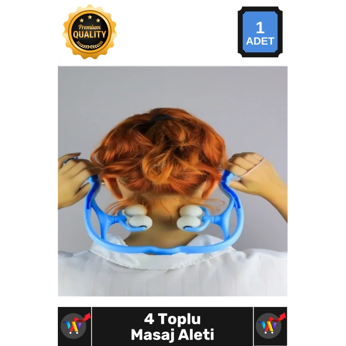 #Masaj Boyun Sırt Omuz Bel Bacak Kas Gevşetici Yoğurma Şarjlı Terapi Cihazı 4 Toplu Masaj Aleti