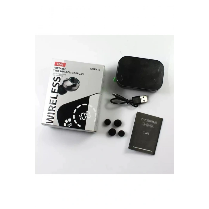 HİKİNG A48 Powerbank özellikli bluetoothlu kulaklık YD3