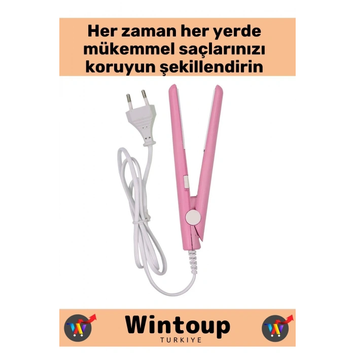 Özel Üretim Farklı Renk Seçenekleriyle Seyahat Tipi Mini Saç Düzleştirici