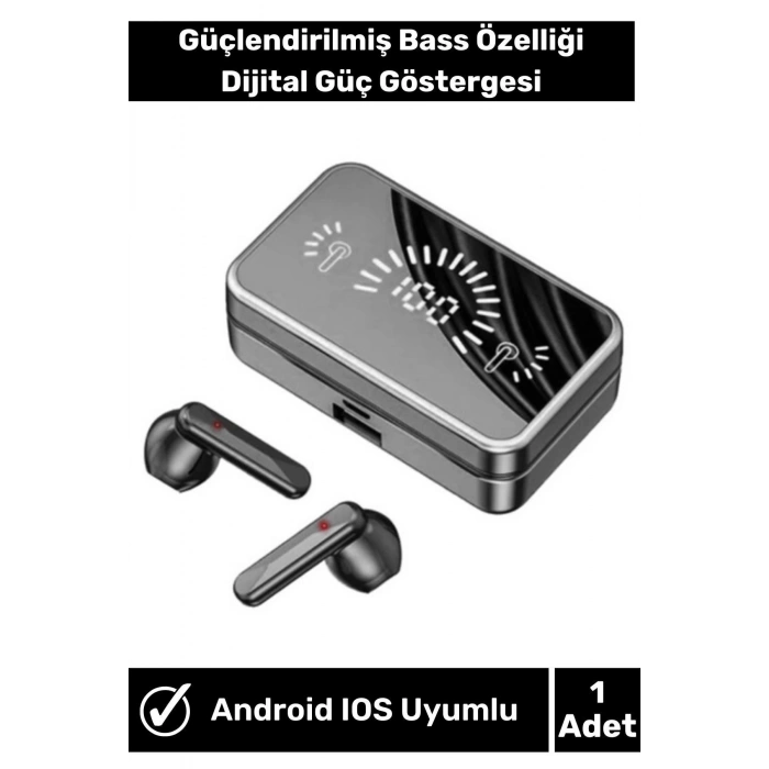 Oyuncu Kulaklığı Göstergeli Hd Mikrofon Bluetooth Kulaklık Kablosuz Hıfı Stereosound S20