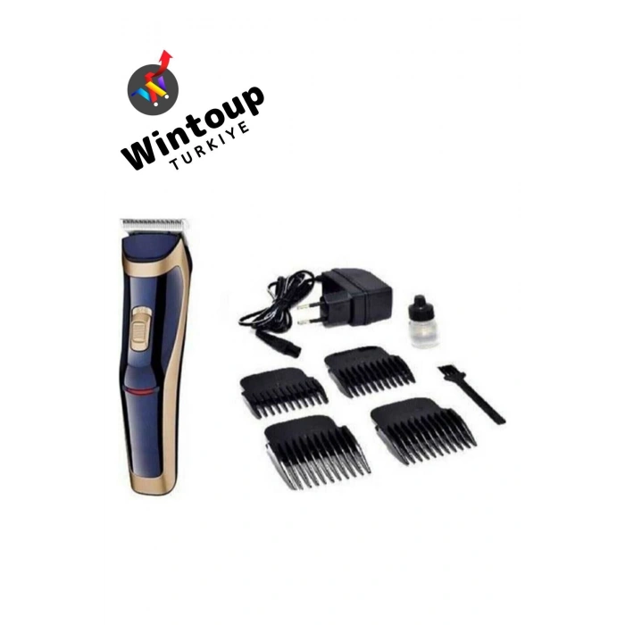 Kablosuz Şarjlı 4 Başlıklı Saç Sakal Vücut Tıraş Makinesi Erkek Bakım
