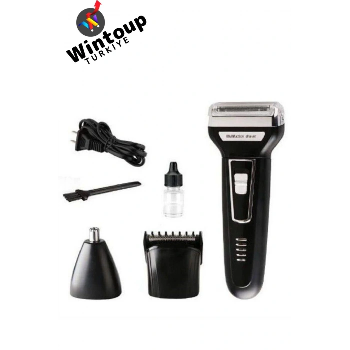 Özel Üretim 3in1 Şarjlı Kablosuz Saç Sakal Kulak Burun Kıl Temizleme Makinesi Günlük Tıraş