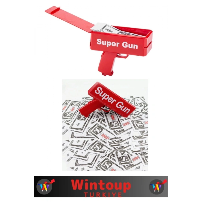Super Money Gun - Para Saçma Tabancası