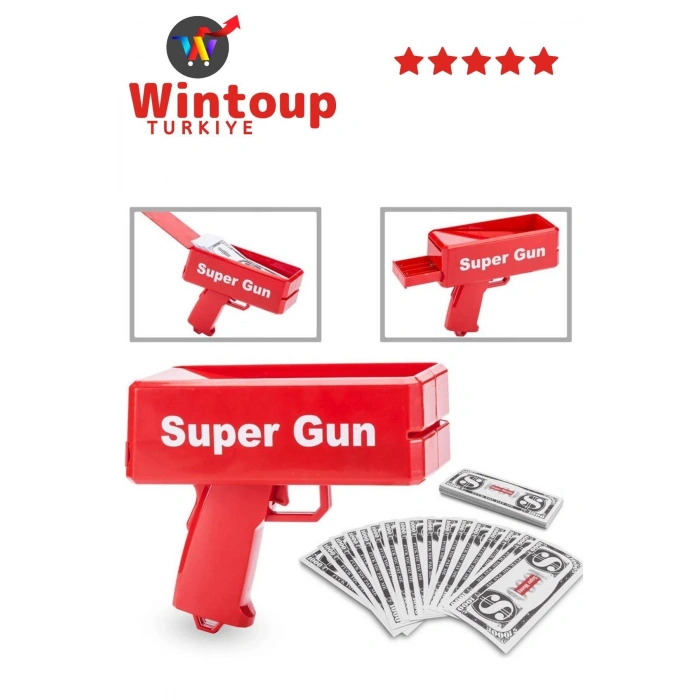 SUPERGUN PARA SAÇMA TABANCASI (PİLLİ)