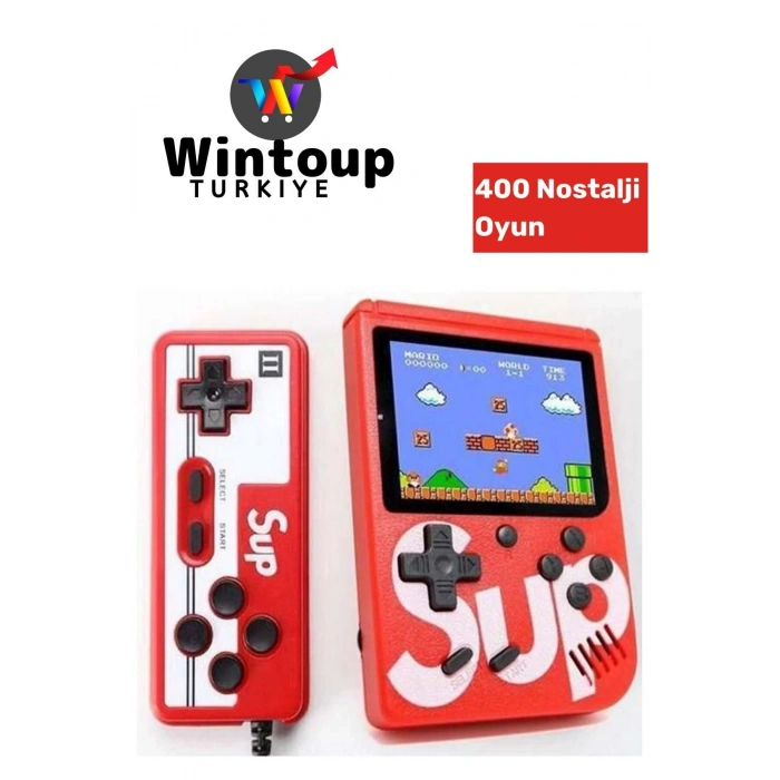 Video Oyun Konsolu 400 Oyunlu Mini Atari